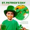 4E's Novelty 48 Pack St. Patrick's Day Mustache Green & Orange Mustaches Bulk Fake Beard Self Adhesive St Patrick Accessory Party Favor Supply